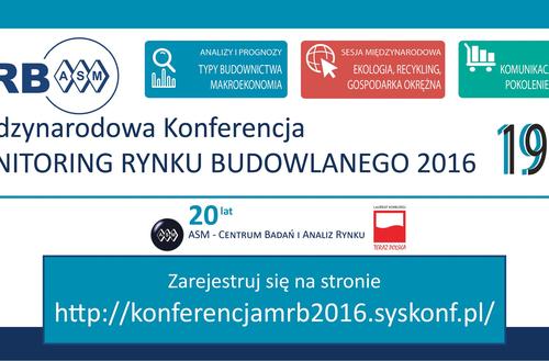 Monitoring Rynku Budowlanego 2016